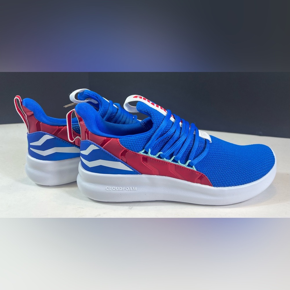 🆕 Adidas Marvel Captain America Lite Racer Adapt  7.0 Unisex Size:5 New With Box - Picture 9 of 17